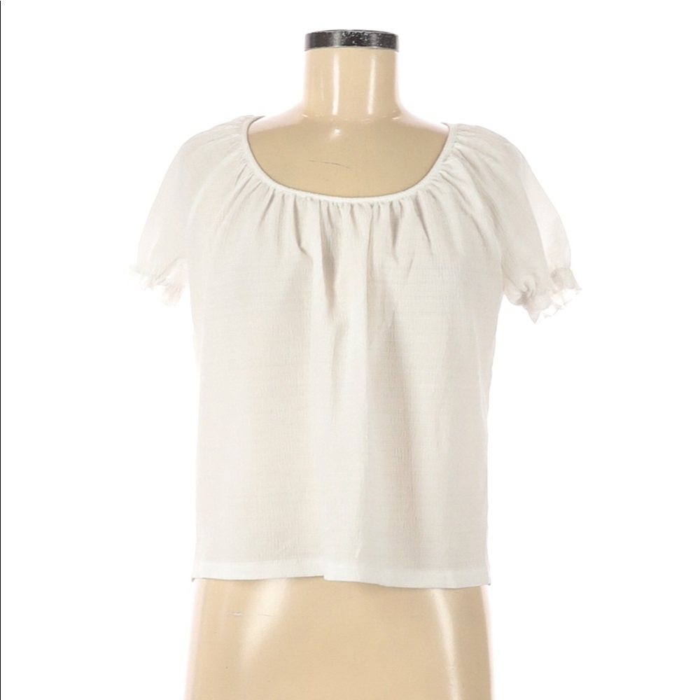 Madewell peasant top